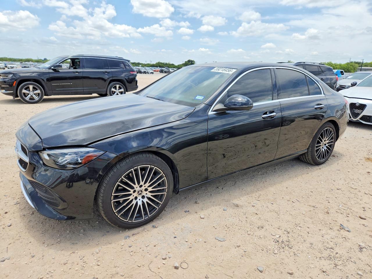 2022 Mercedes-Benz C 300, VIN W1KAF4GB9NR018006 — Water / flood