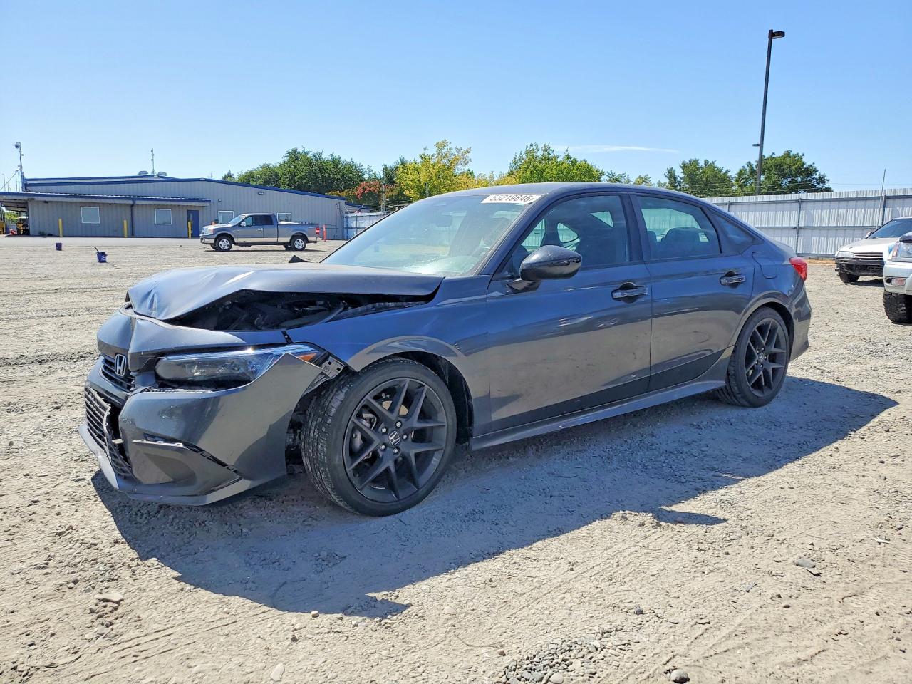 2023 Honda Civic Sport, VIN 2HGFE2F54PH565840 — Перед