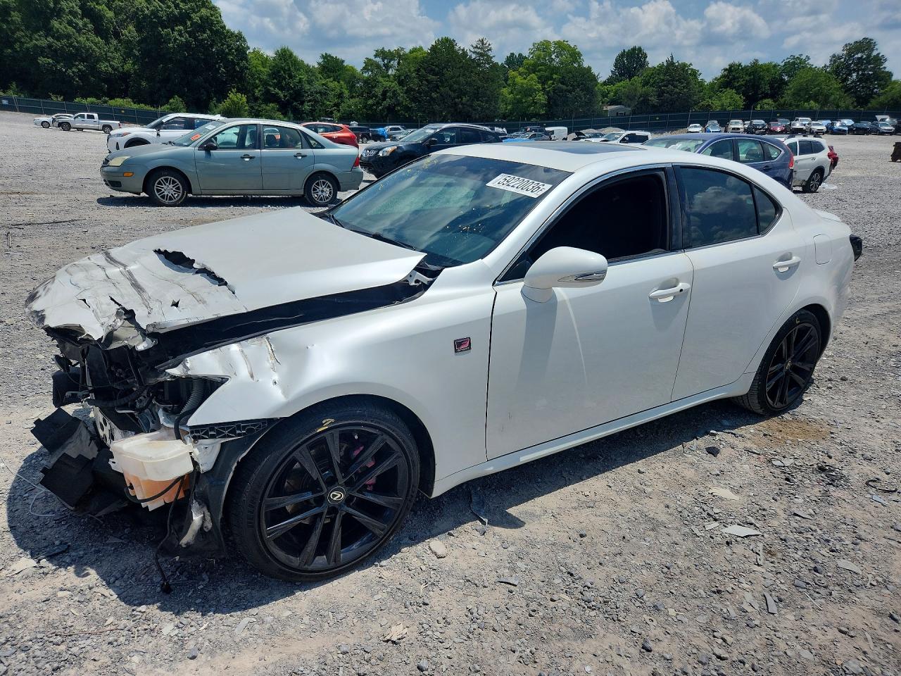 2012 Lexus IS 250, VIN JTHBF5C2XC5181700 — Front end