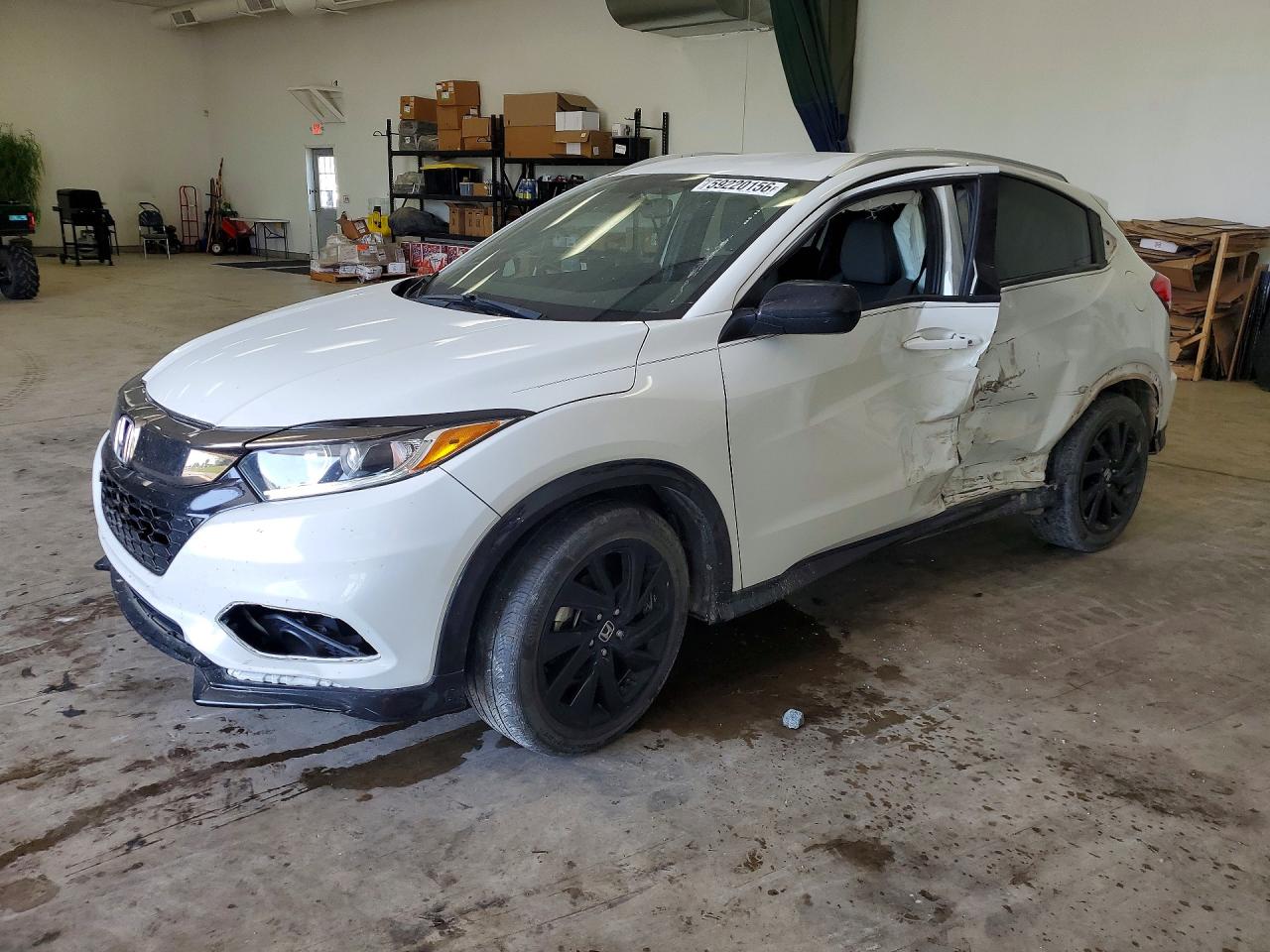 2021 Honda HR-V Sport, VIN 3CZRU6H19MM707221 — Side