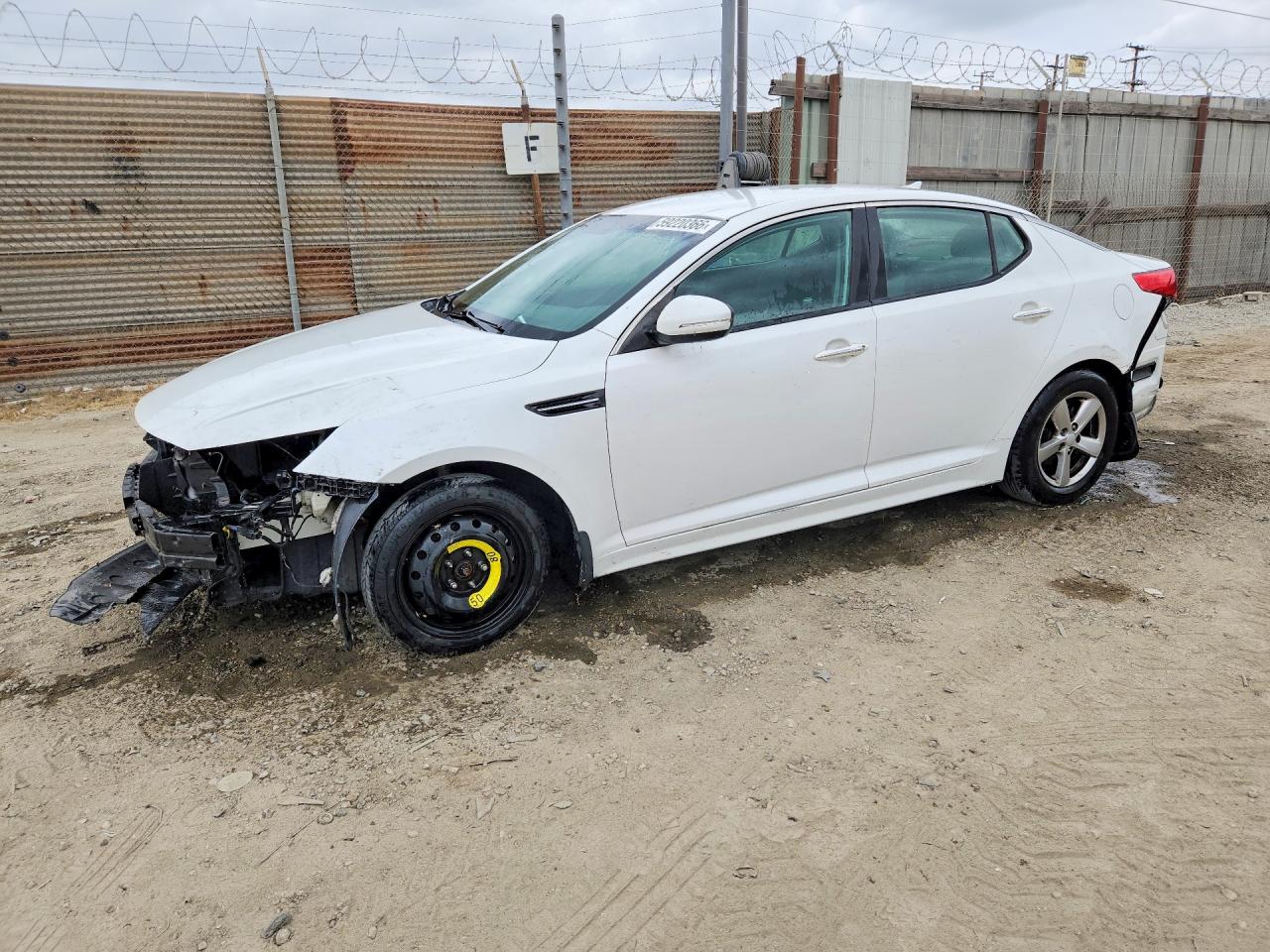 2015 Kia Optima LX, VIN KNAGM4A79F5664019 — Stripped
