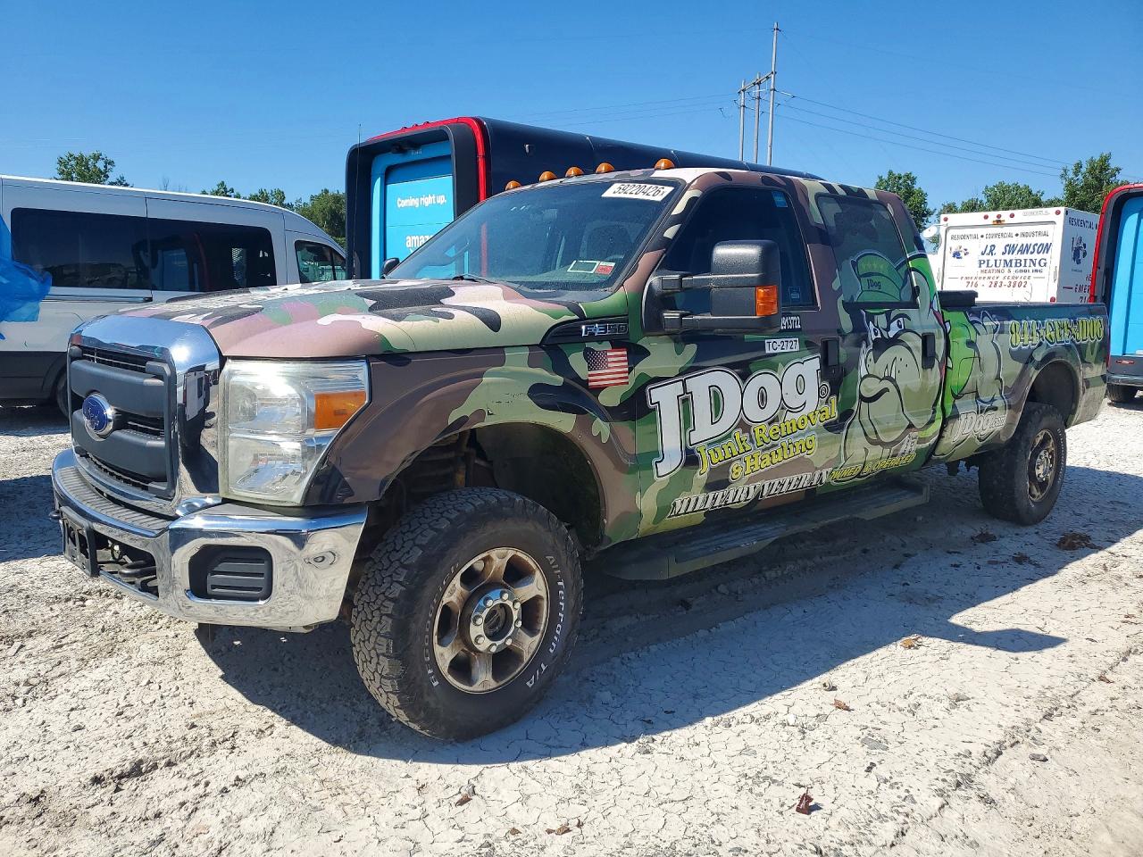 2016 Ford F-350 XL, VIN 1FT8W3B69GEB66311 — Normal wear