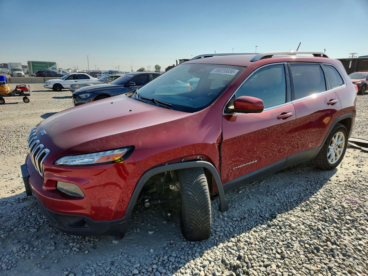 2015 Jeep Cherokee Latitude, VIN 1C4PJLCB4FW572642 — Днище