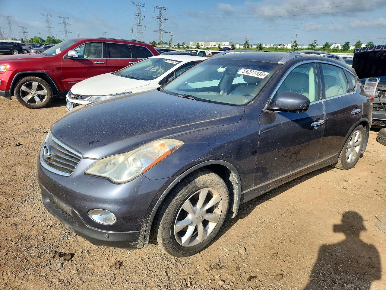2010 Infiniti EX Journey, VIN JN1AJ0HR4AM755363 — Side
