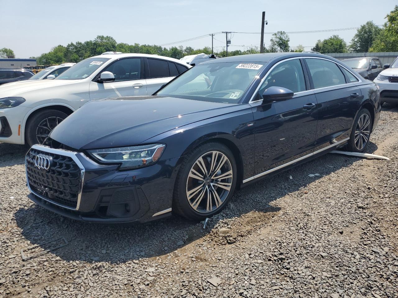 2023 Audi A8, VIN WAULDAF8XPN006841 — Перед