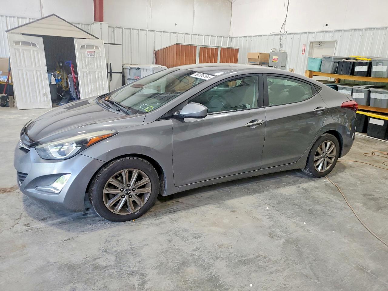 2014 Hyundai Elantra Limited, VIN 5NPDH4AE8EH514510 — Vandalism