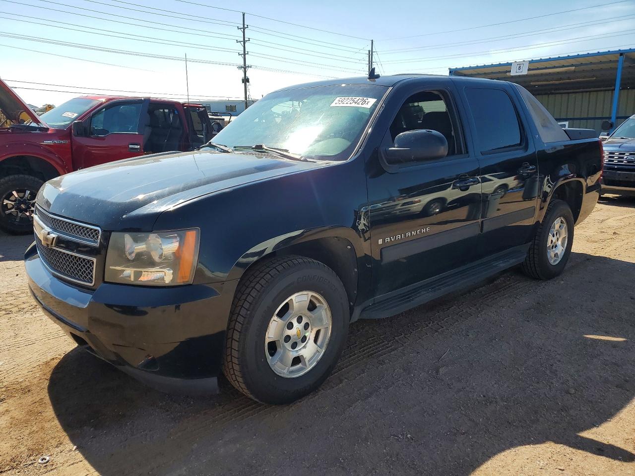 2009 Chevrolet Avalanche 1LT, VIN 3GNEC22J59G248730 — Hail