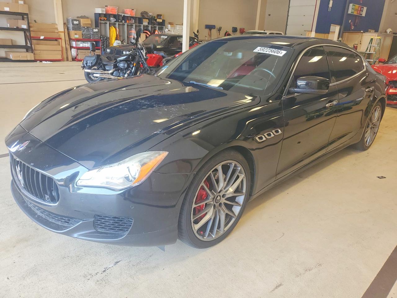 2015 Maserati Quattroporte S Q4, VIN ZAM56RRA8F1142423 — Vandalism