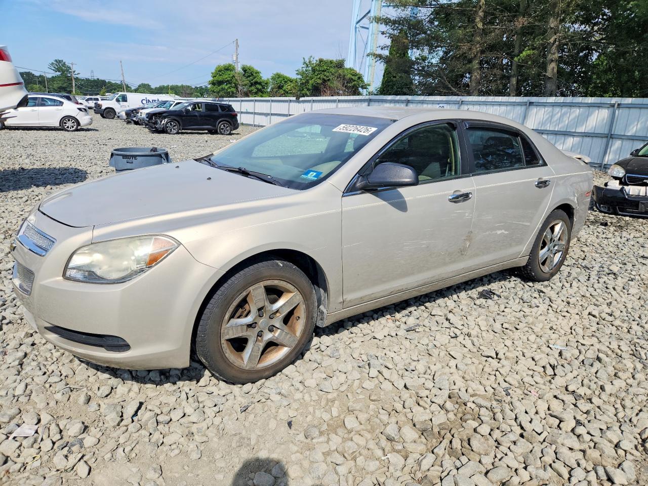 2010 Chevrolet Malibu 1LS, VIN 1G1ZB5EB4AF251541 — Бок