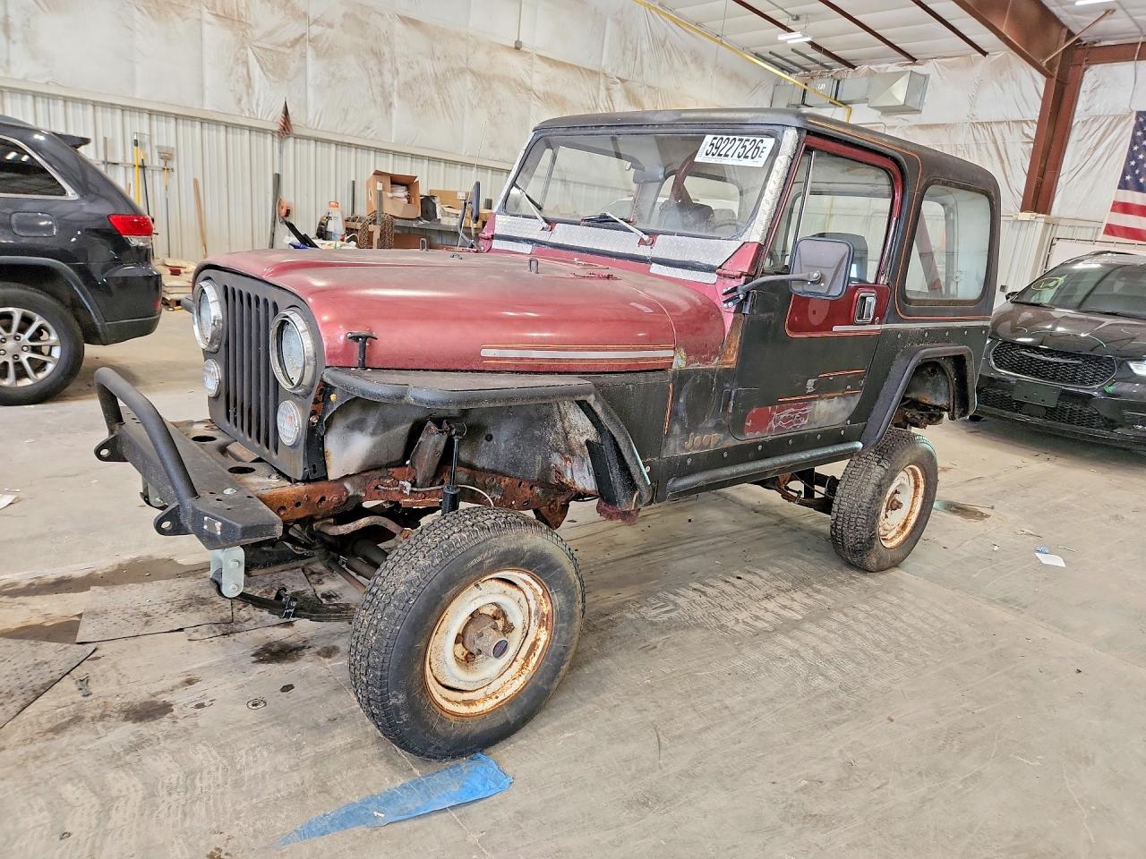1985 Jeep CJ, VIN 1JCCE87E9FT182298 — Normal wear