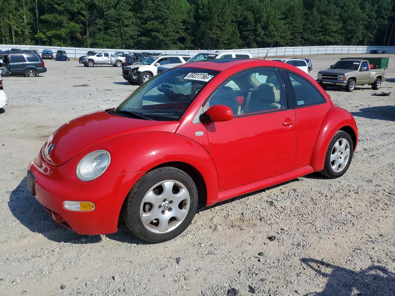 2003 Volkswagen Beetle GLS, VIN 3VWCK21C33M414268 — Minor dents and scratches