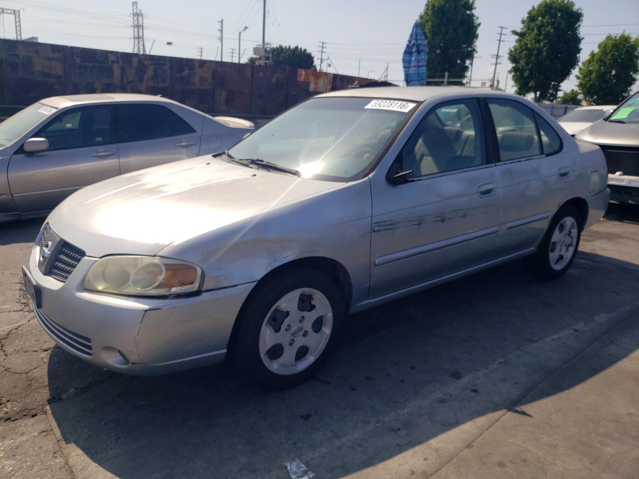 2004 Nissan Sentra S, VIN 3N1CB51D44L462238 — Front end