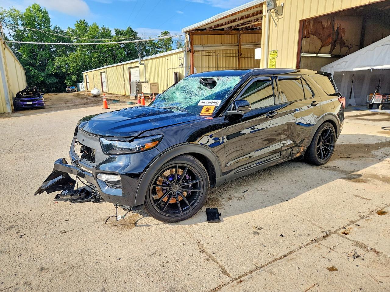 2023 Ford Explorer ST, VIN 1FM5K8GC9PGB95625 — Front end