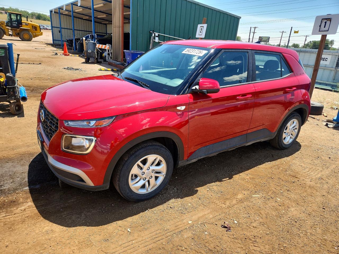 2022 Hyundai Venue SE, VIN KMHRB8A32NU169067 — Hail