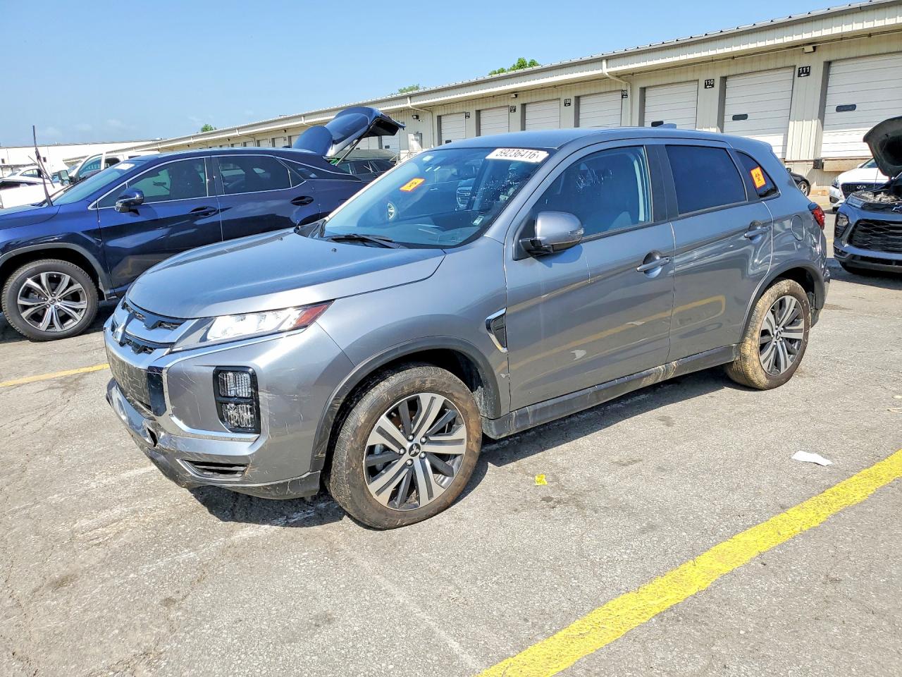 2025 Mitsubishi Outlander S, VIN JA4ARUAU2SU008724 — Water / flood