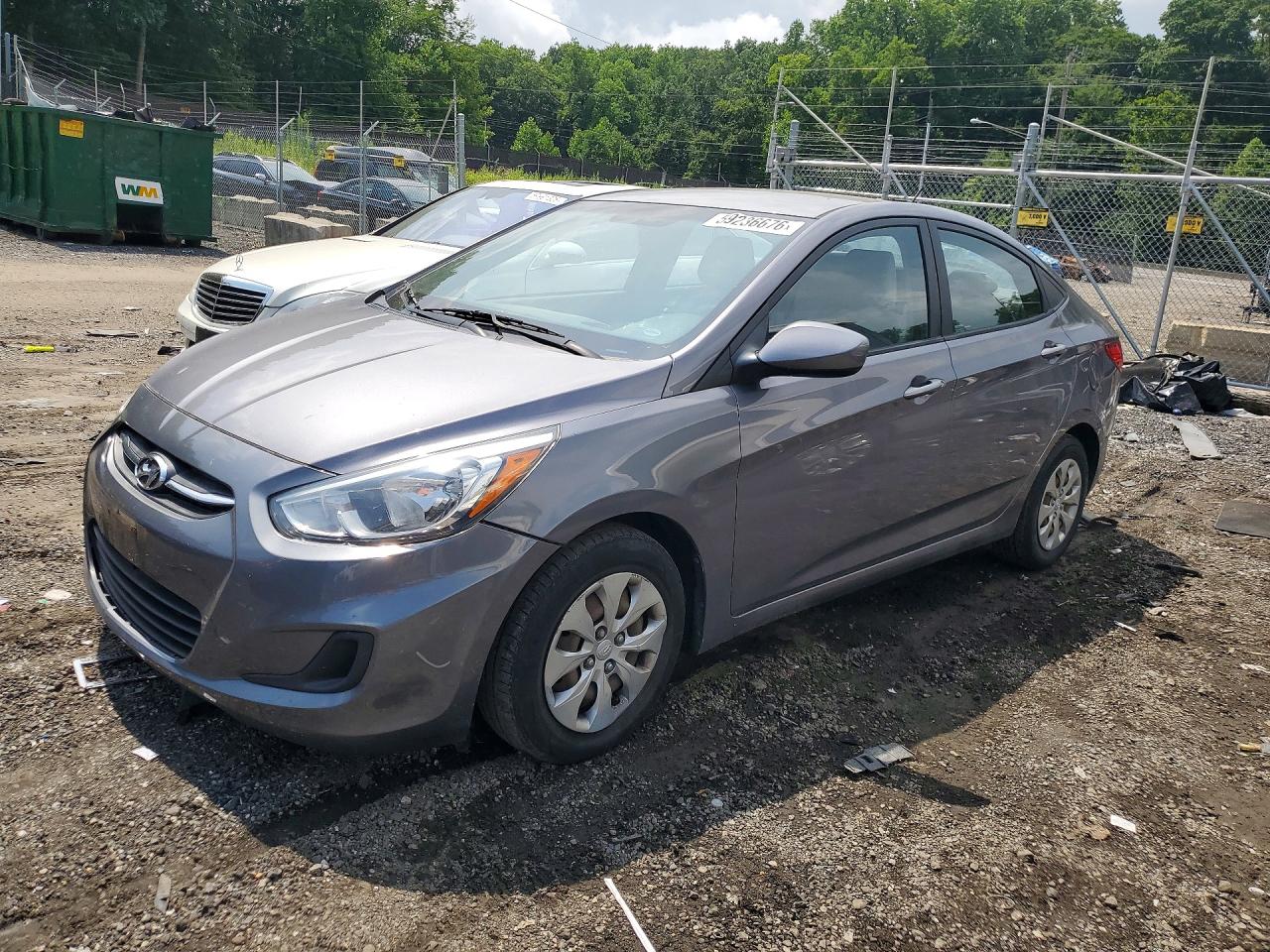 2015 Hyundai Accent GLS, VIN KMHCT4AE8FU792403 — Перед