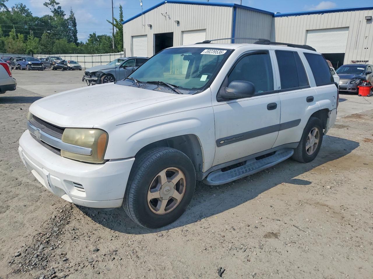 2004 Chevrolet TrailBlazer LS, VIN 1GNDS13S142123810 — Rear end