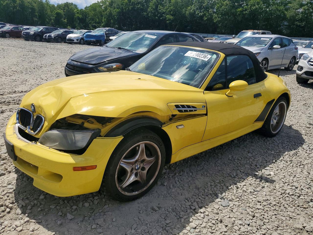 2000 BMW Z3 M Roadster, VIN WBSCK9343YLC92002 — Front end