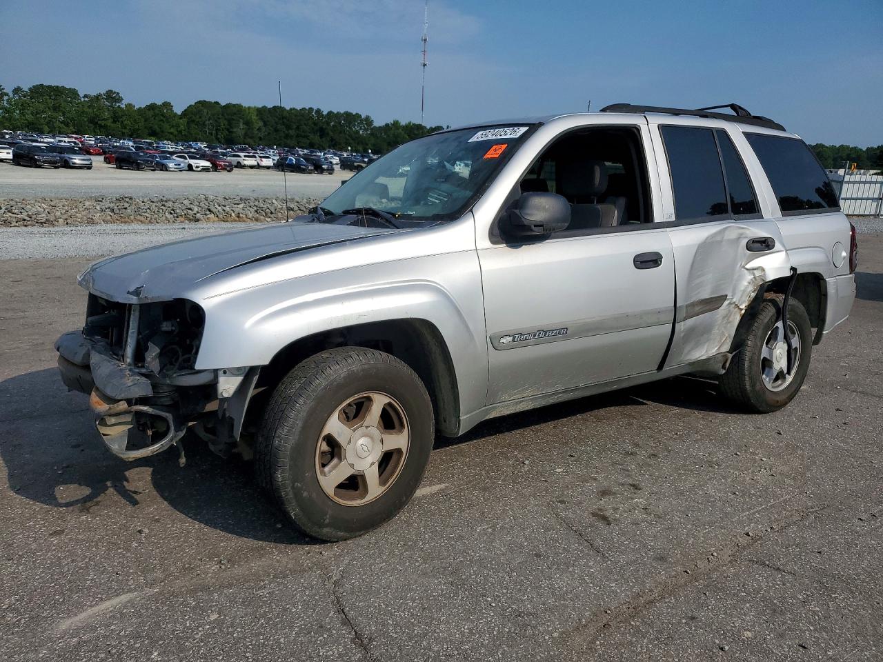 2004 Chevrolet TrailBlazer LS, VIN 1GNDS13S542345895 — Rollover