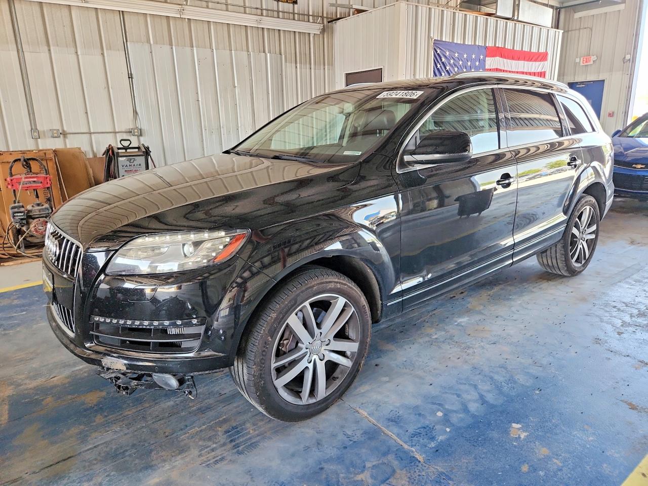 2015 Audi Q7 Premium Plus, VIN WA1LMAFE4FD026980 — Undercarriage