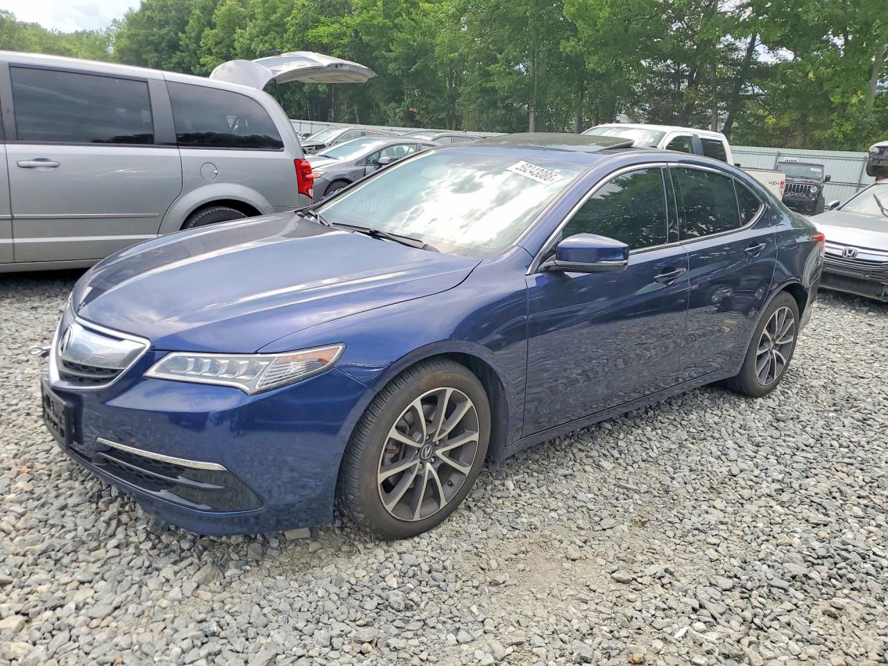 2015 Acura TLX Technology, VIN 19UUB3F58FA007038 — Undercarriage