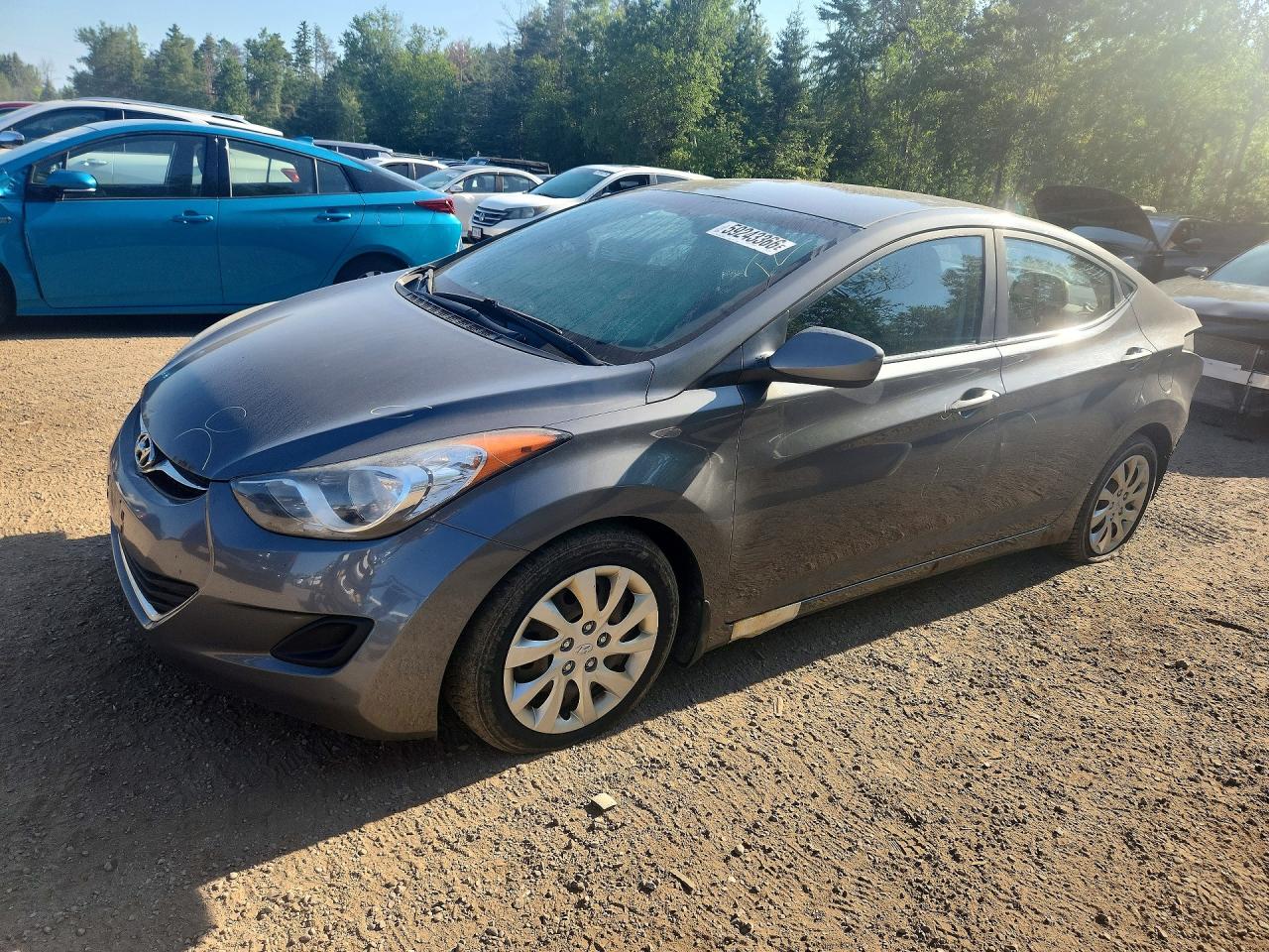 2012 Hyundai Elantra GLS, VIN 5NPDH4AE5CH130665 — Rear end