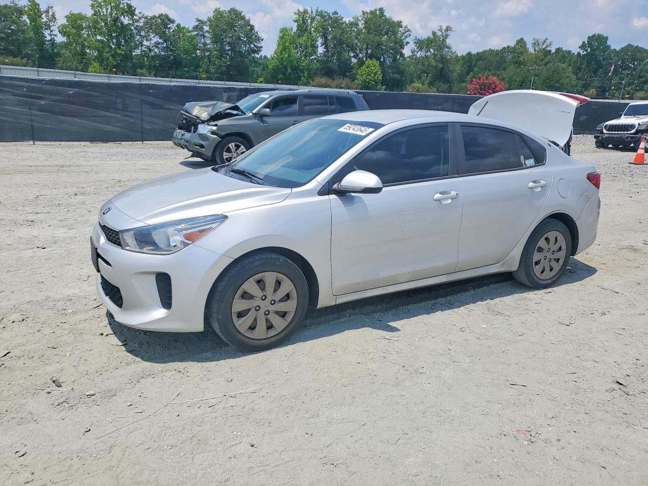 2020 Kia Rio LX, VIN 3KPA24AD4LE286082 — Rear end