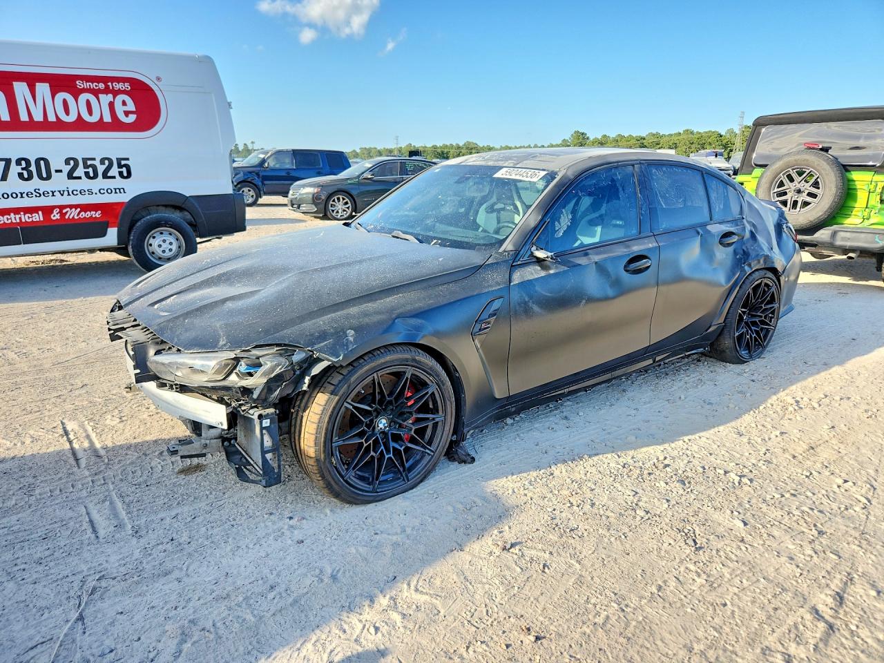 2024 BMW M3 Competition xDrive, VIN WBS43AY04RFR67054 — Side