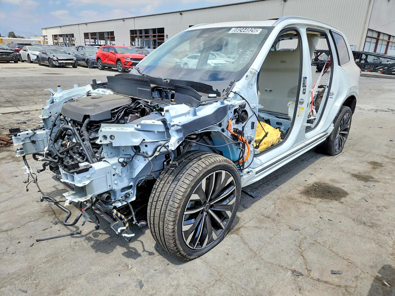 2026 Volvo XC90 Ultra, VIN YV4H60PF8T1458991 — Stripped