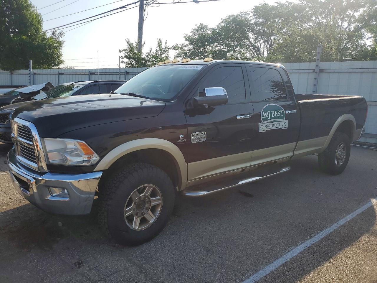 2012 Ram 2500 Laramie Longhorn, VIN 3C6UD5LL7CG167892 — Механическое