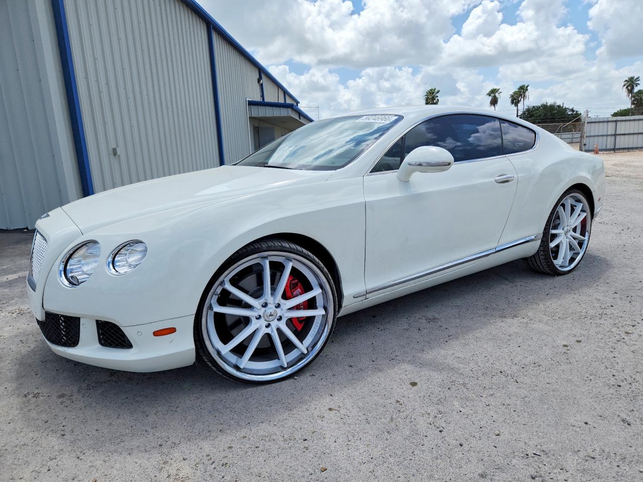 2012 Bentley Continental GT, VIN SCBFR7ZAXCC071524 — Minor dents and scratches