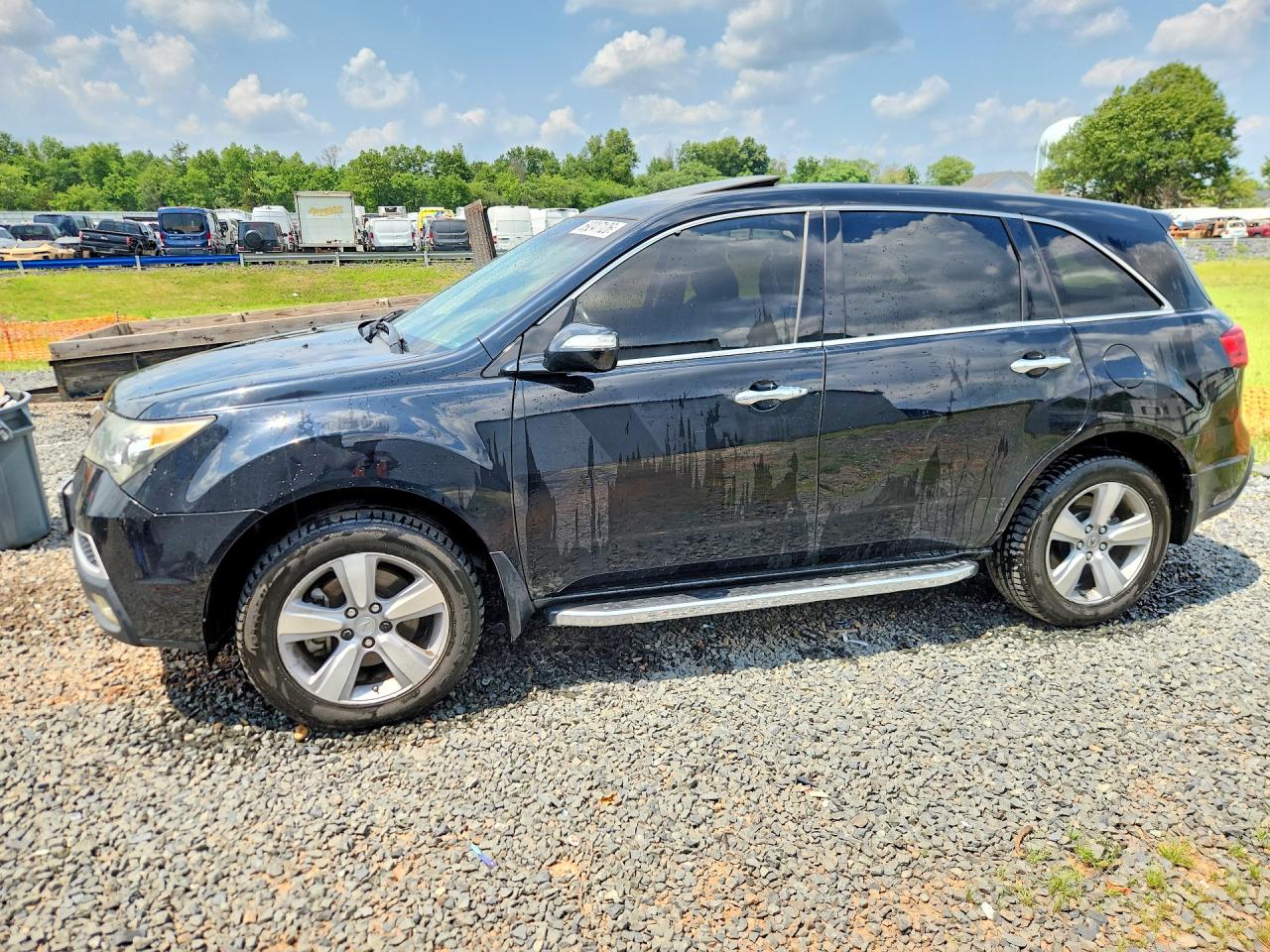 2012 Acura MDX Technology, VIN 2HNYD2H31CH542672 — Water / flood