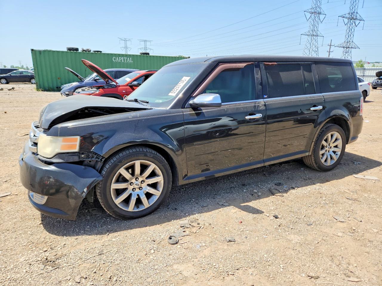 2010 Ford Flex Limited, VIN 2FMGK5DC4ABA98620 — Перед