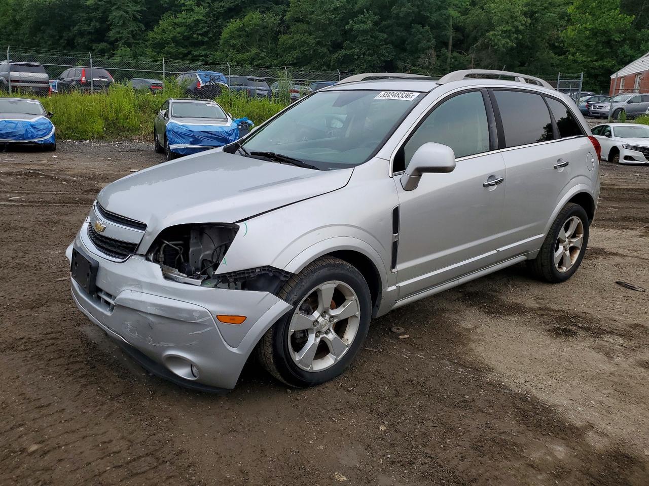 2014 Chevrolet Captiva Sport LTZ, VIN 3GNAL4EK6ES666770 — Front end