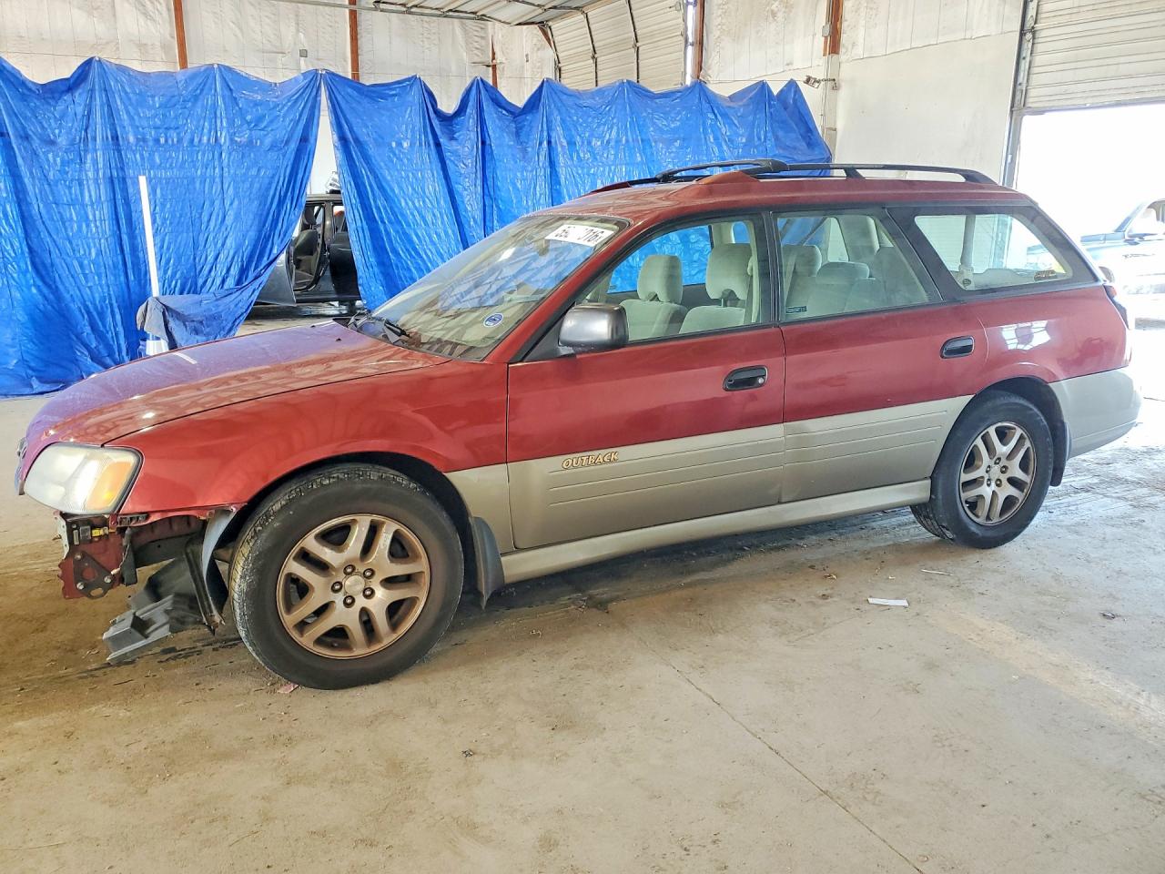 2003 Subaru Legacy Outback, VIN 4S3BH675437621341 — Перед