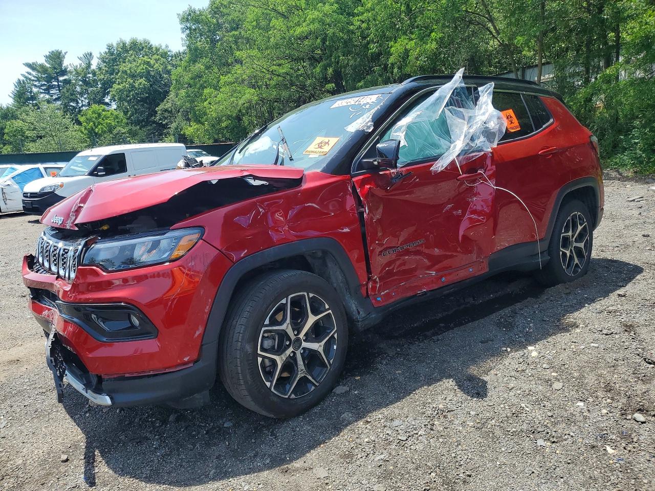 2025 Jeep Compass Limited, VIN 3C4NJDCN1ST595416 — Front end