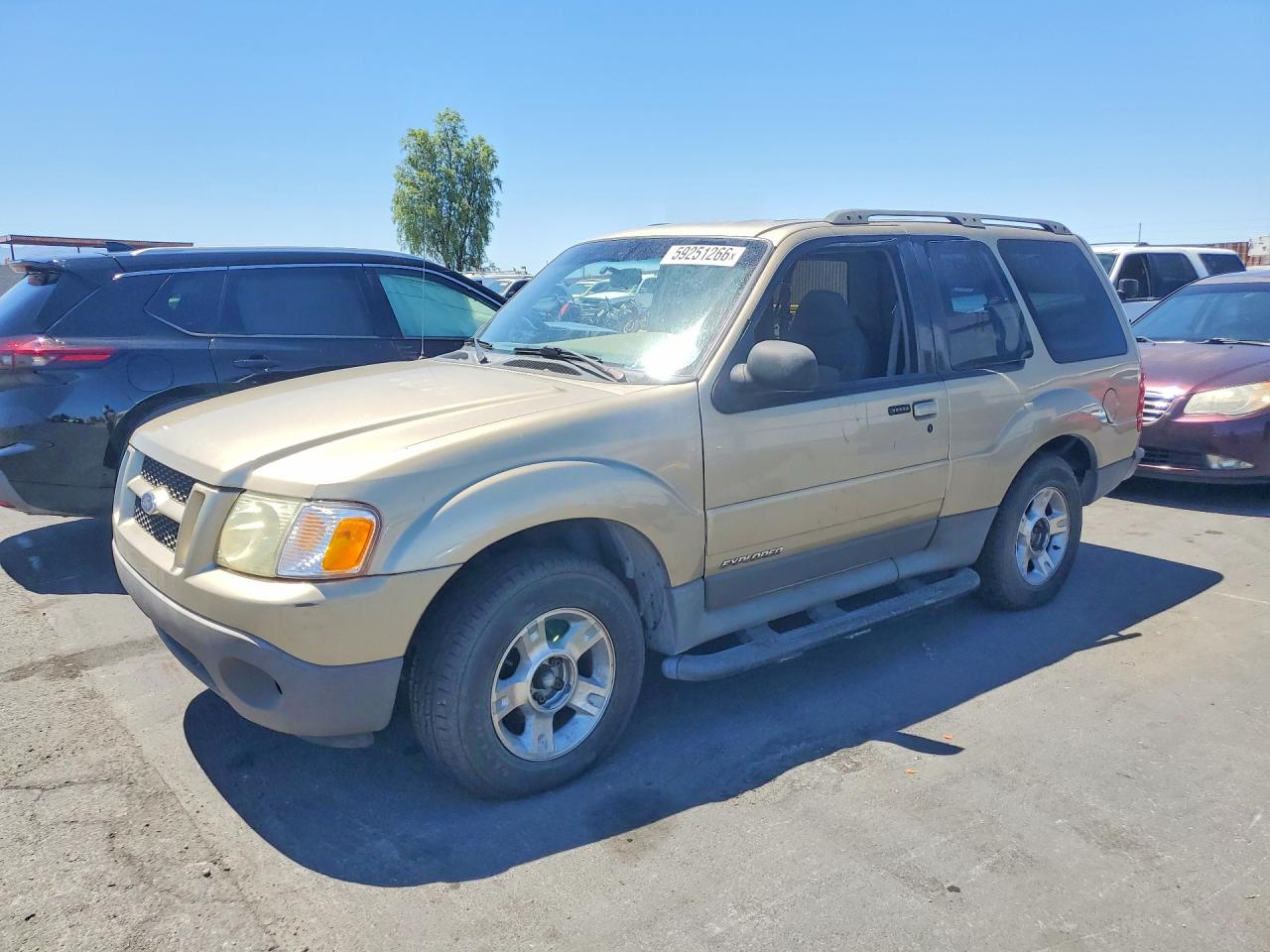 2002 Ford Explorer Sport Value, VIN 1FMYU60E02UC67832 — Minor dents and scratches
