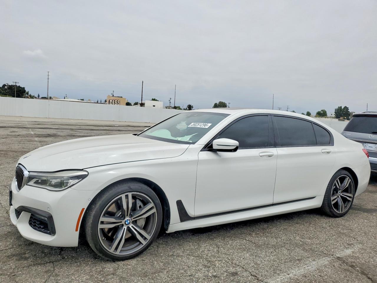 2016 BMW 7 Series 750i xDrive, VIN WBA7F2C54GG416258 — Vandalism