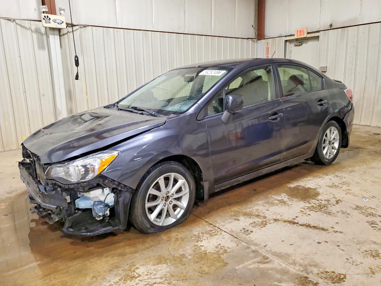 2013 Subaru Impreza Premium, VIN JF1GJAC6XDH033117 — Front end