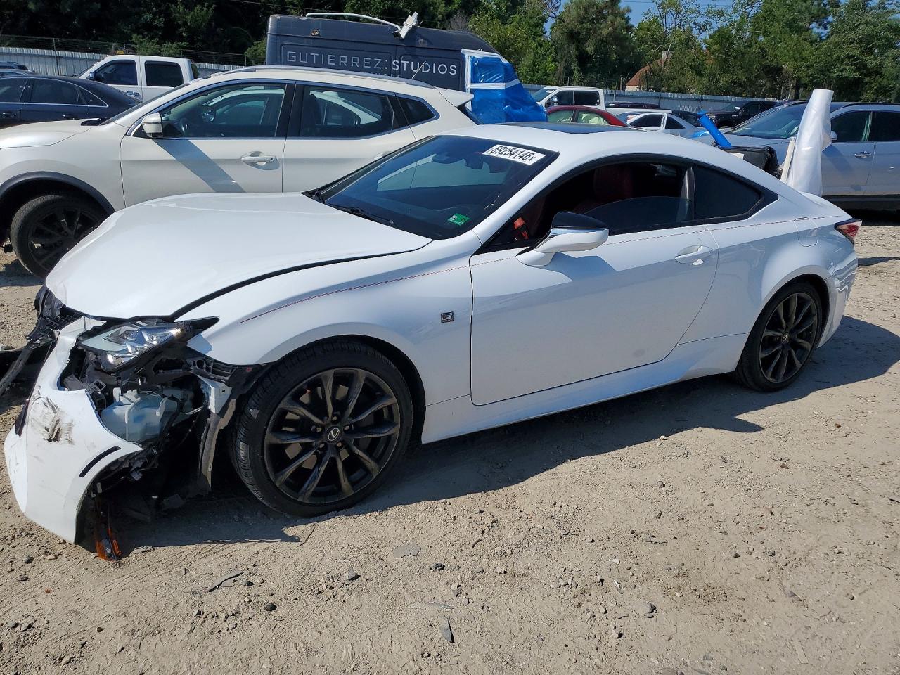 2019 Lexus RC 350 F Sport, VIN JTHSZ5BC9K5009304 — Перед
