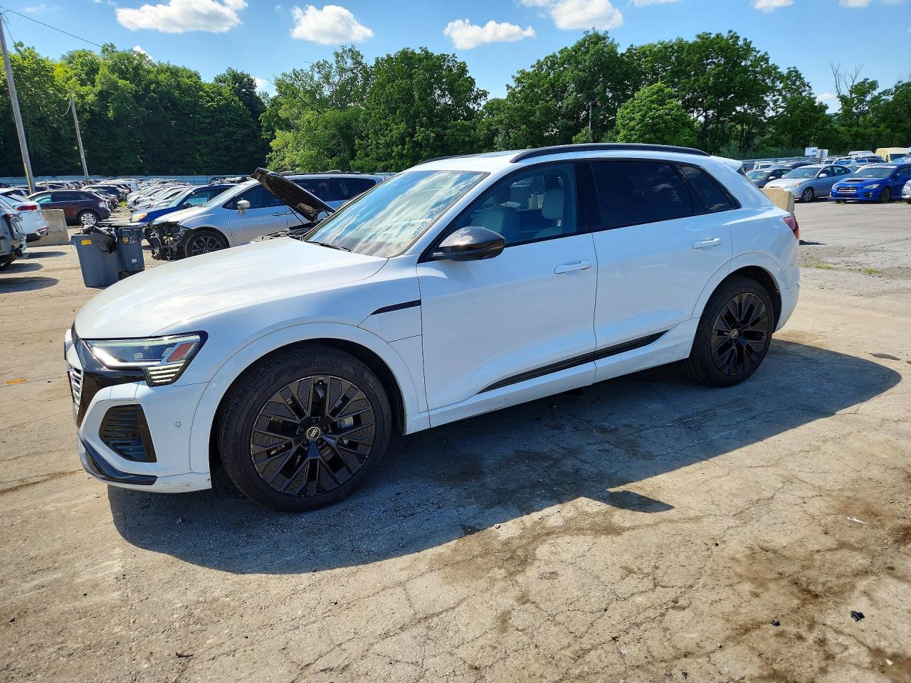 2024 Audi Q8 e-tron Prestige, VIN WA16ABGE0RB007918 — Side