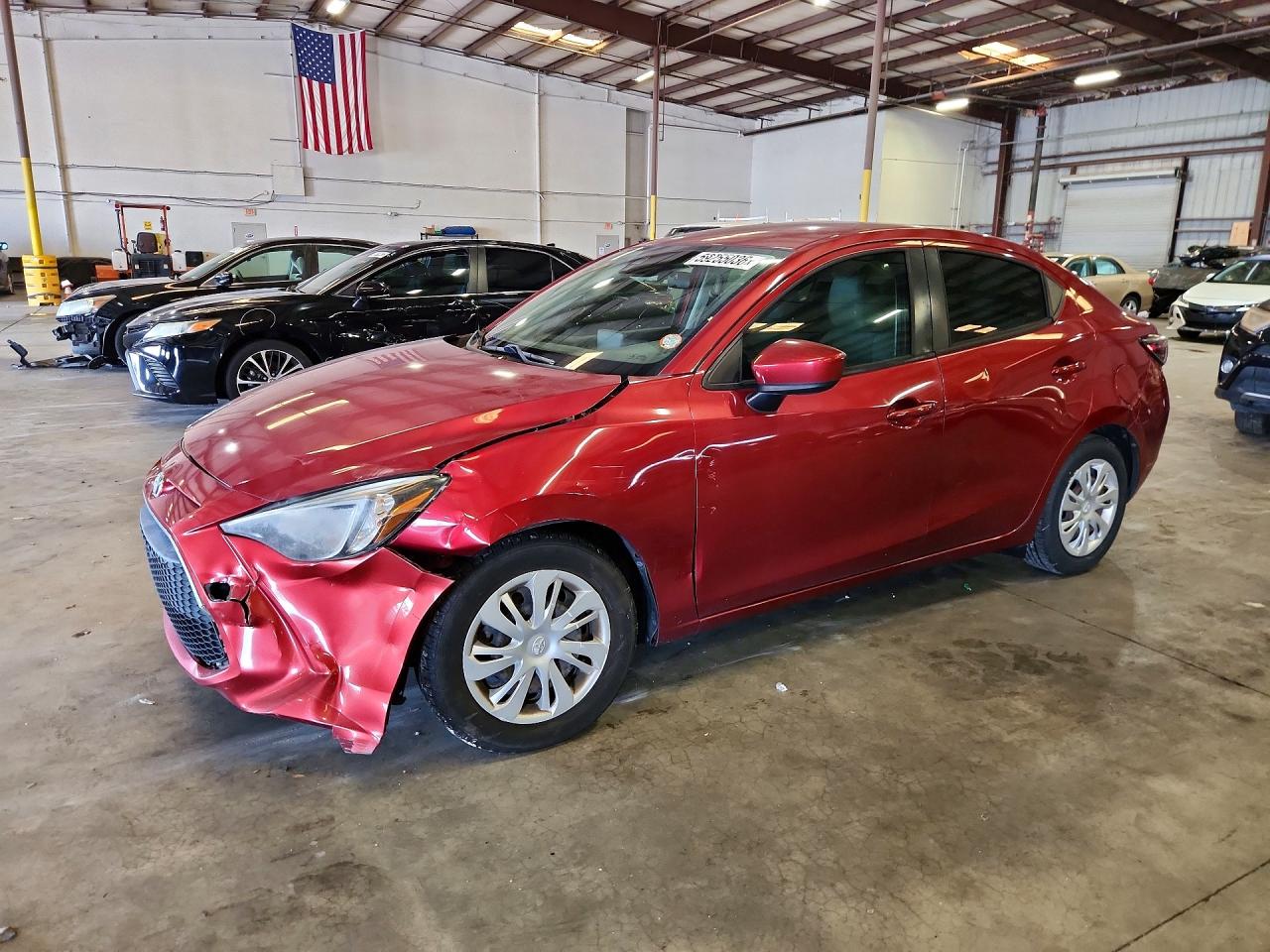 2019 Toyota Yaris L, VIN 3MYDLBYV6KY512649 — Front end