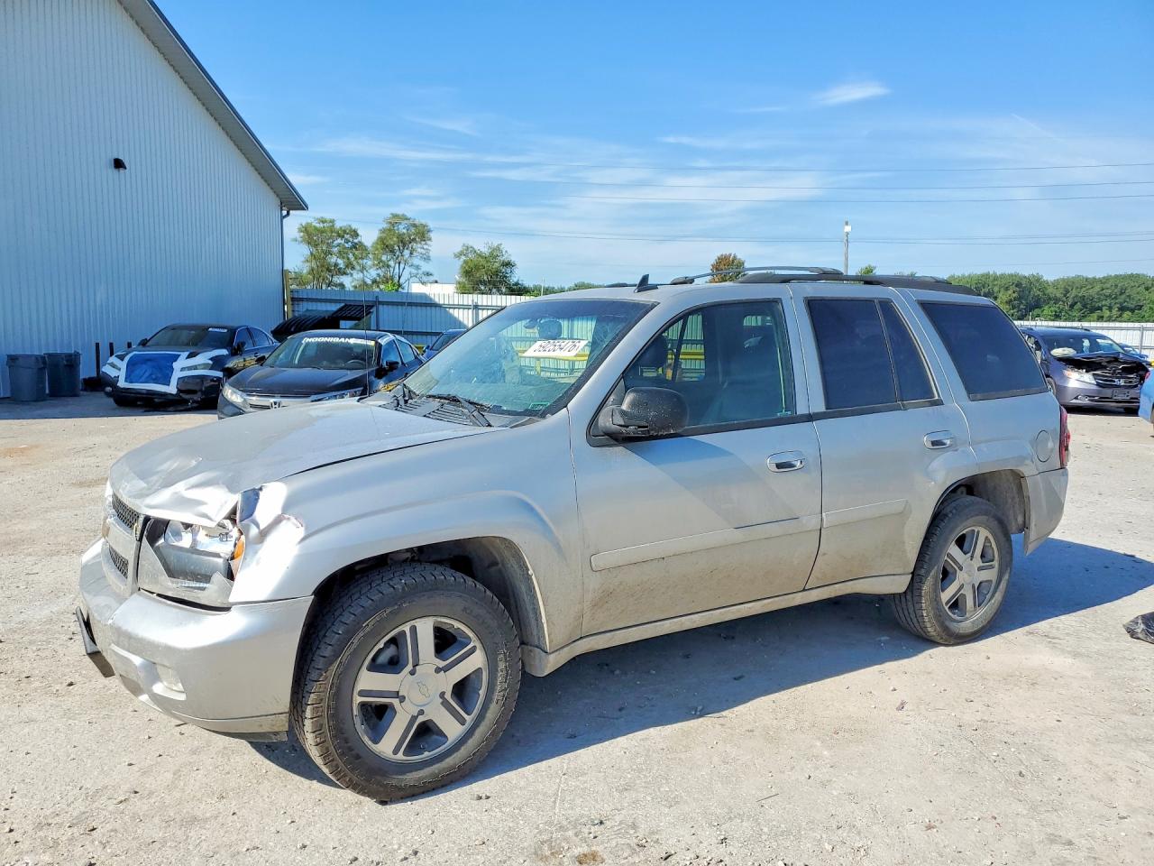 2007 Chevrolet TrailBlazer LT, VIN 1GNDT13S872226188 — Front end