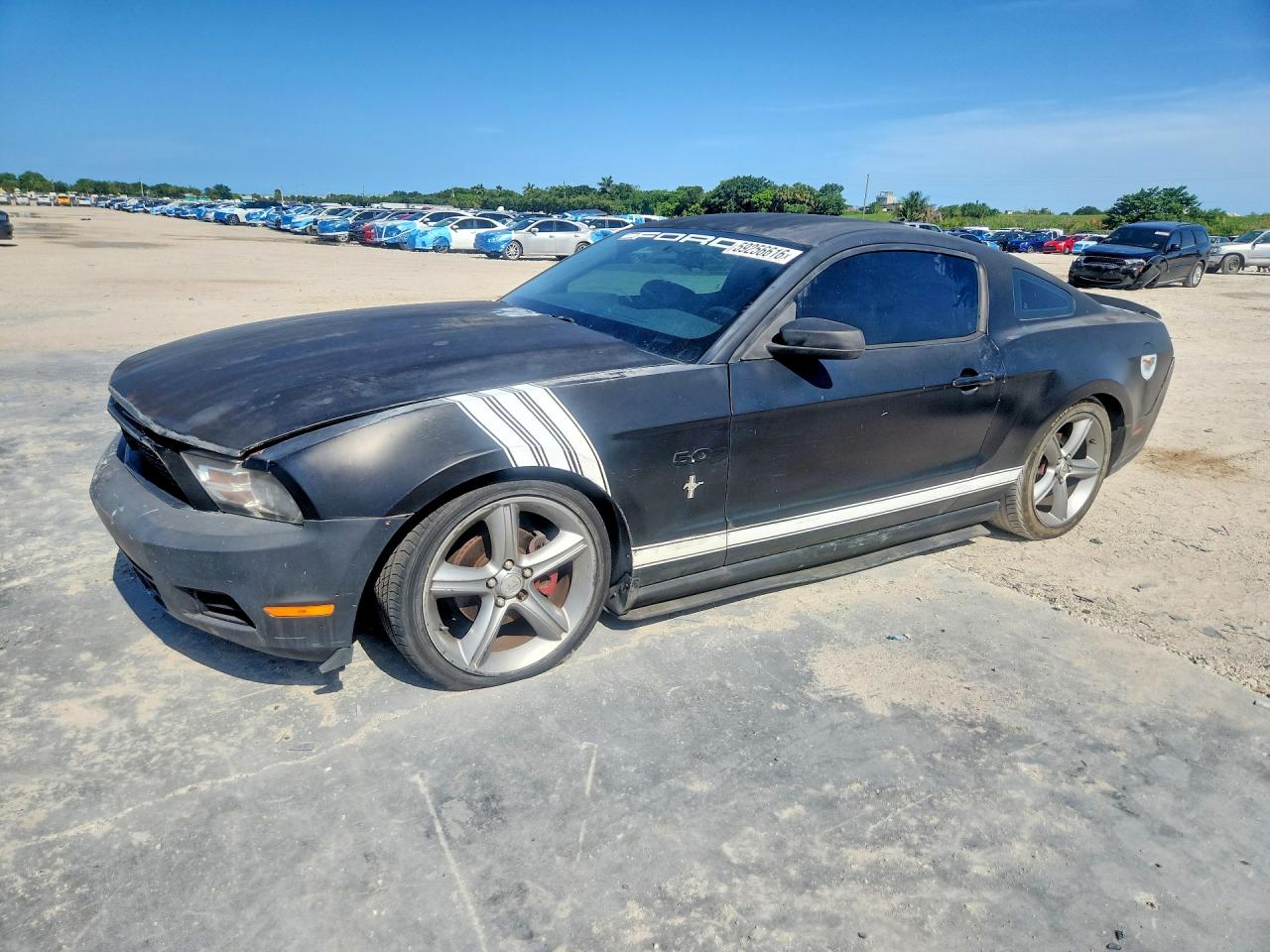 2010 Ford Mustang V6, VIN 1ZVBP8AN3A5143636 — Minor dents and scratches