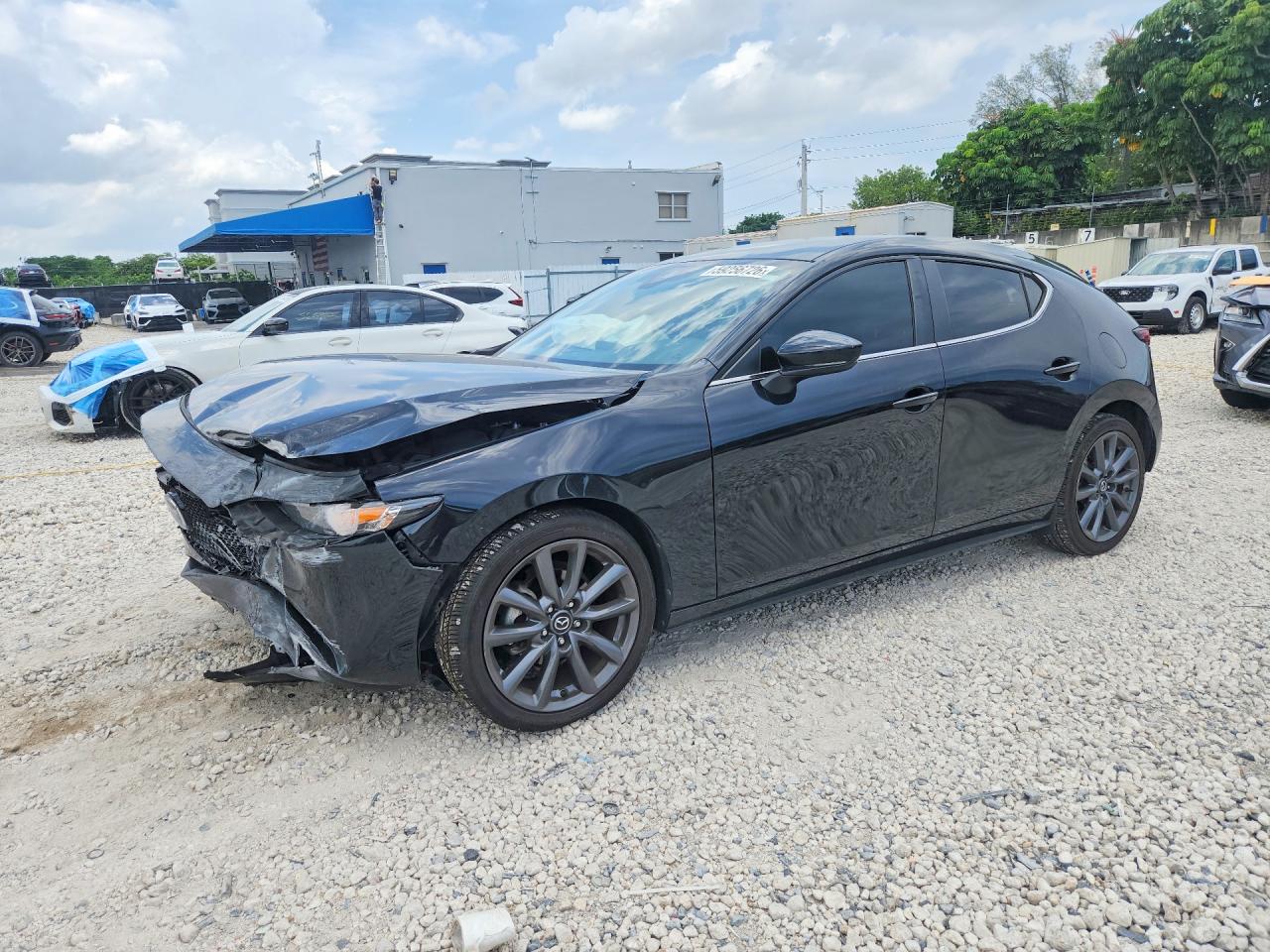 2023 Mazda 3 S Select, VIN JM1BPAKM8P1616642 — Front end