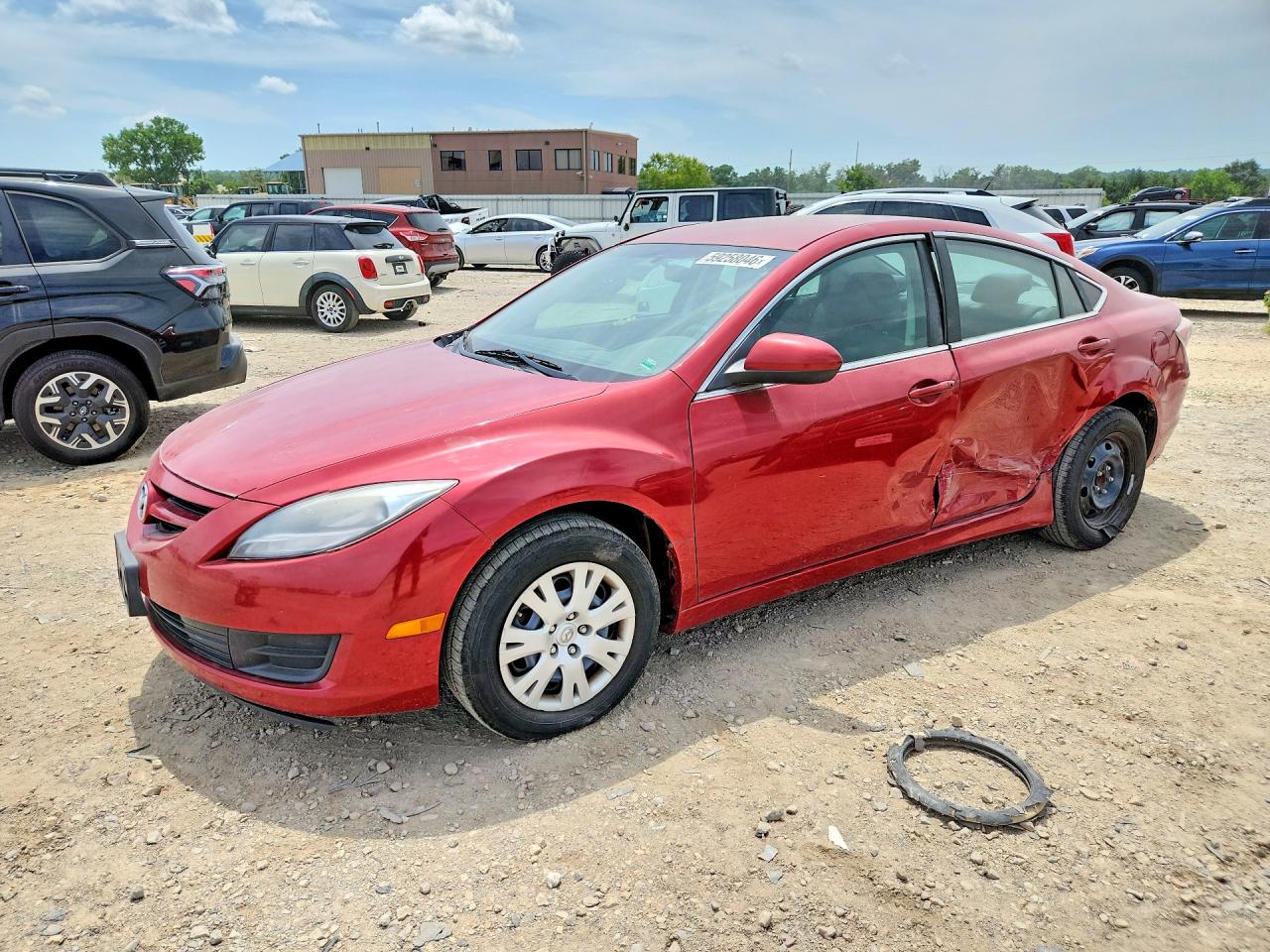 2011 Mazda 6 i Sport, VIN 1YVHZ8BH4B5M00363 — Side