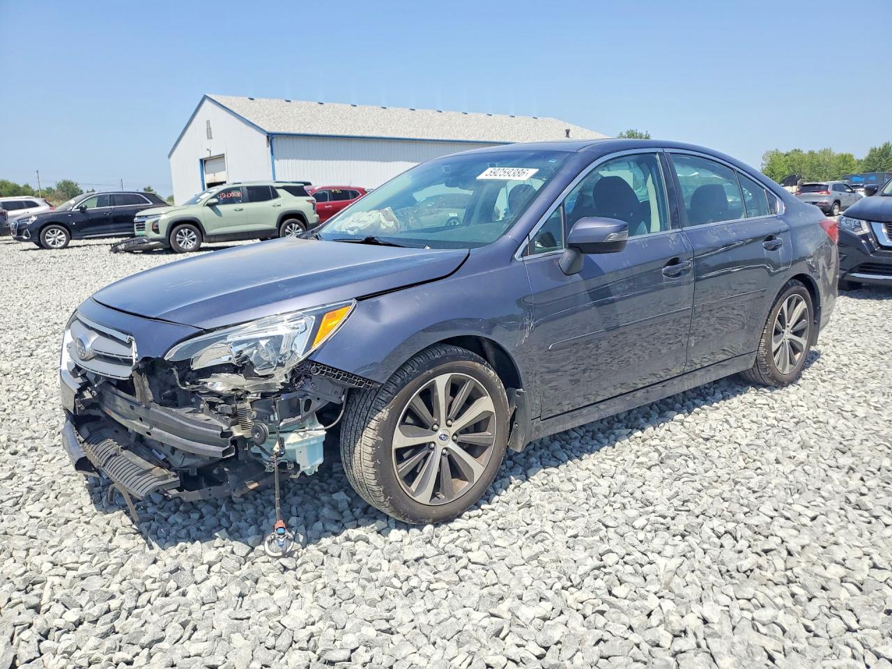 2017 Subaru Legacy Limited, VIN 4S3BNEN67H3024147 — Front end