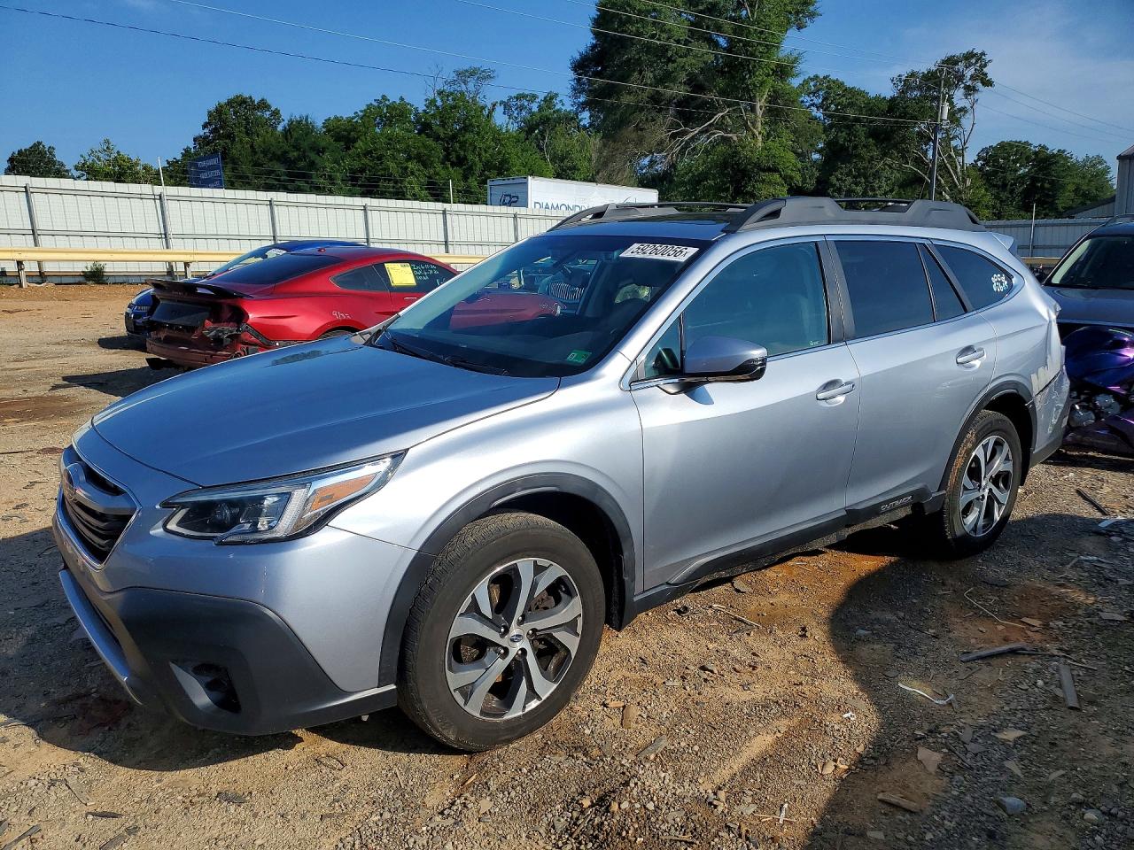2020 Subaru Outback Limited, VIN 4S4BTANC8L3236578 — Rear end