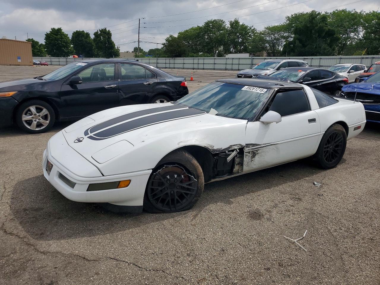 1996 Chevrolet Corvette, VIN 1G1YY22P2T5117497 — Перед