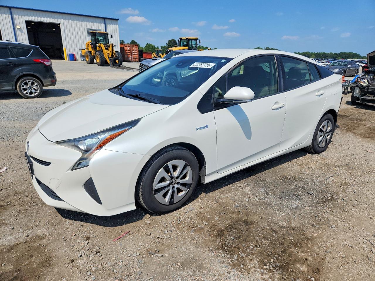 2017 Toyota Prius Four Touring, VIN JTDKARFU8H3047582 — Rear end